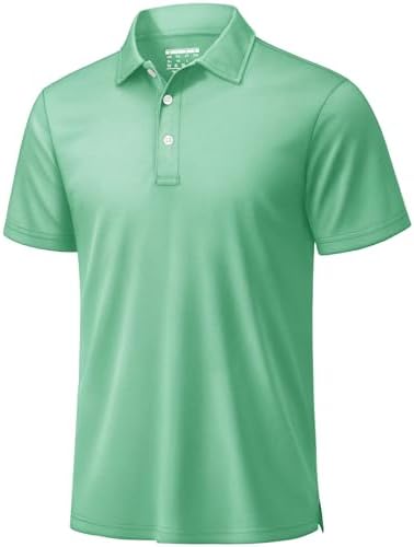 Three Sixty Six Golf Shirts for Men - Dry Fit Short-Sleeve Polo